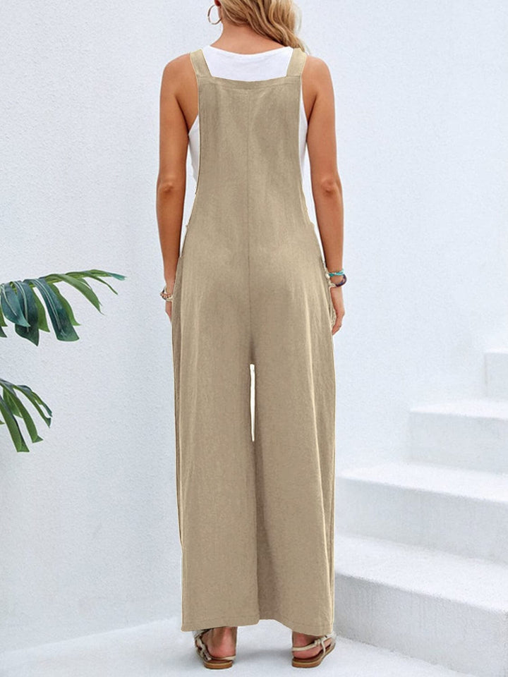 Khaki One - Piece/Overalls with S