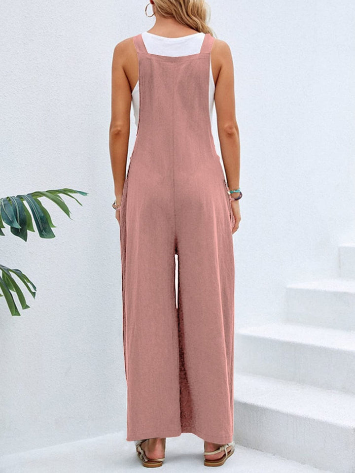 Pink One - Piece/Overalls with S