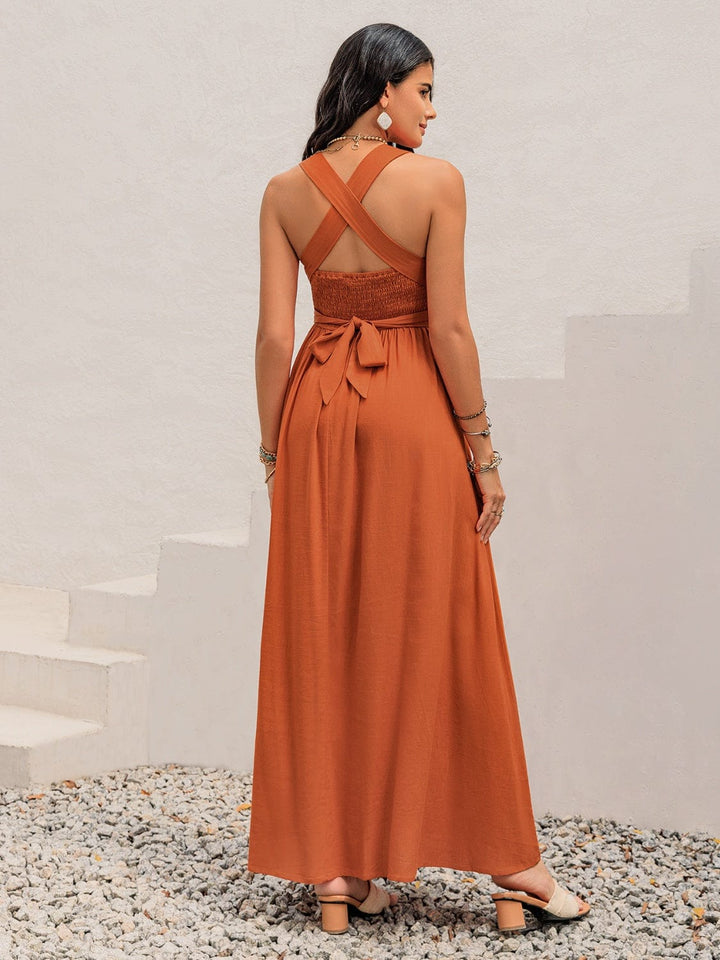 Pumpkin dress/maxi dress with S