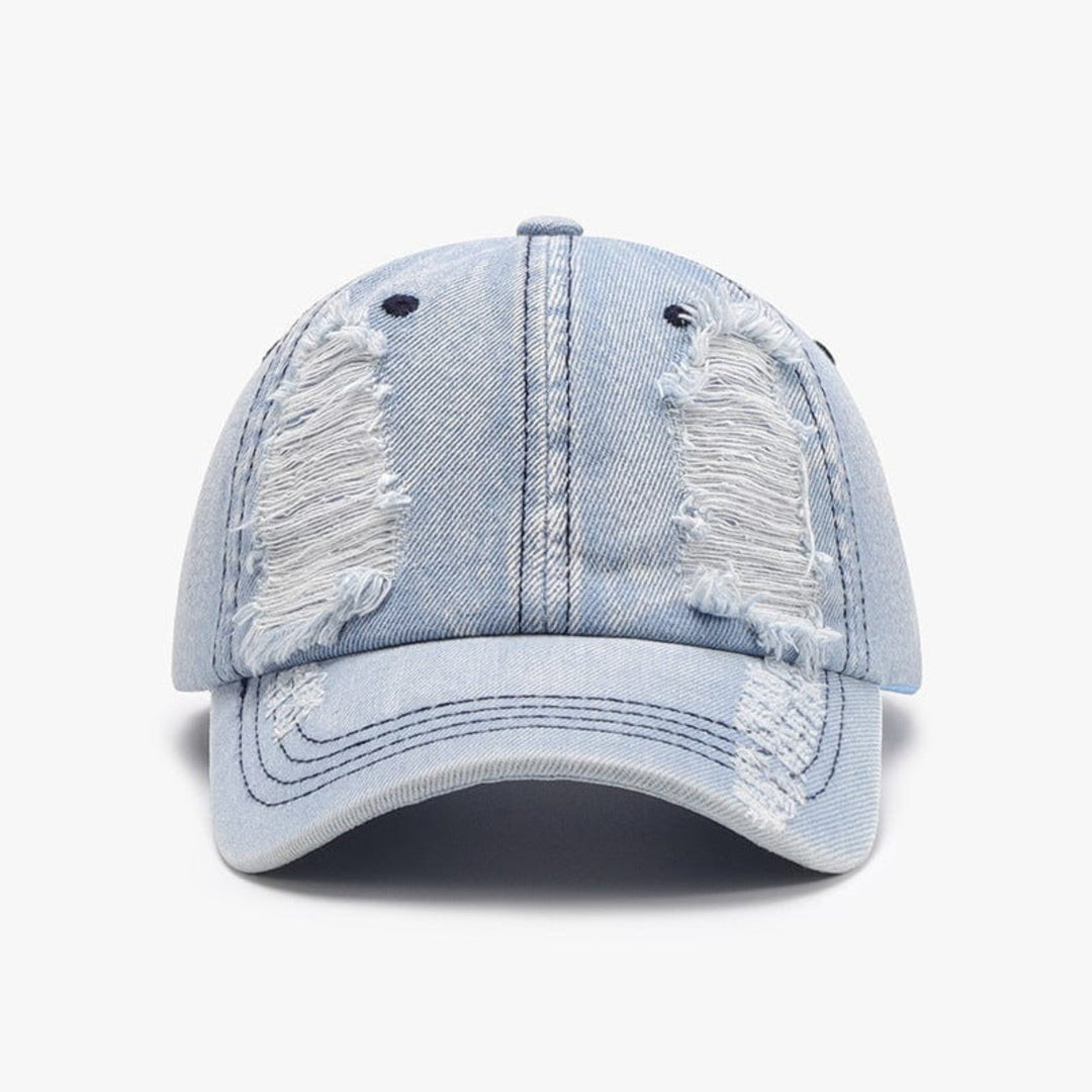 Light Denim Accessories/Headwear with One Size