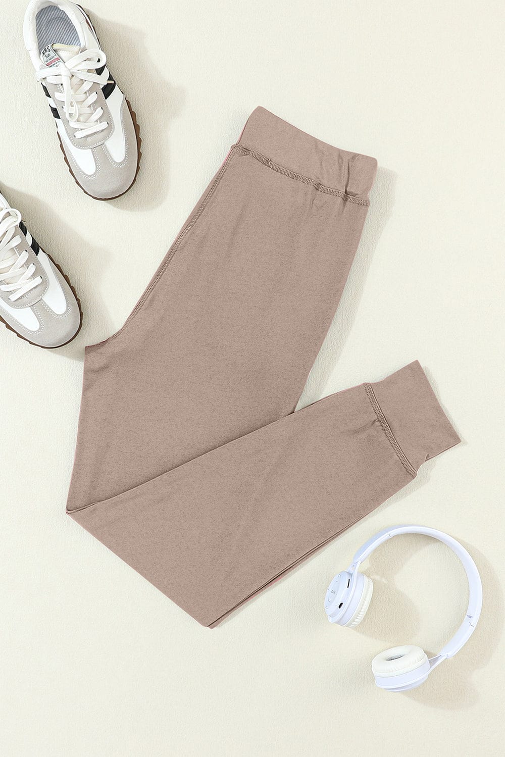 Tan Bottoms/Sweatpants with S