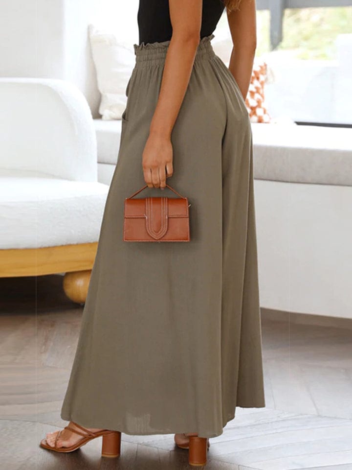Taupe Bottoms/Pants & Culotte with S
