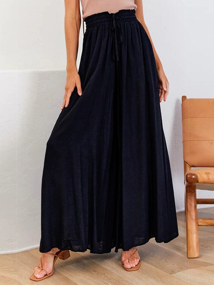 Black Bottoms/Pants & Culotte with S