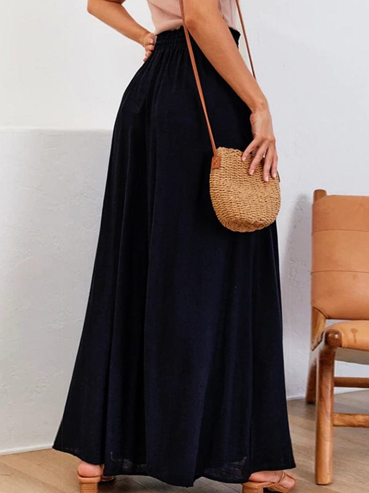 Black Bottoms/Pants & Culotte with S