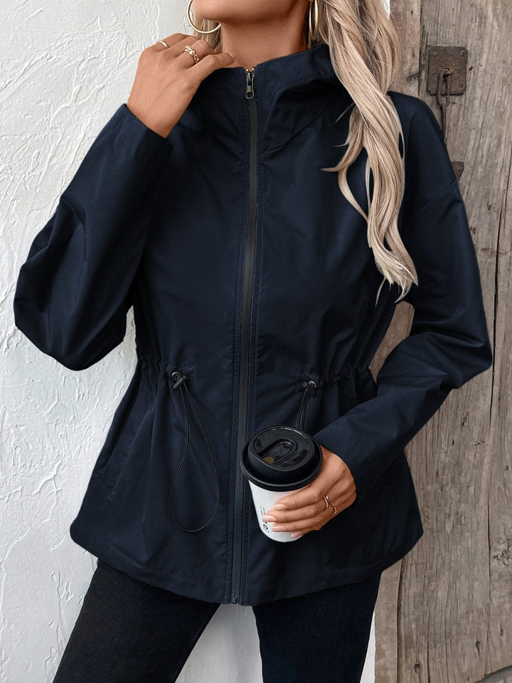 Navy Outerwear/Coats with S