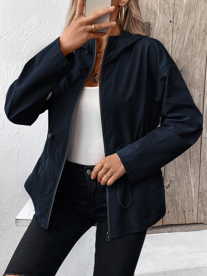 Navy Outerwear/Coats with S