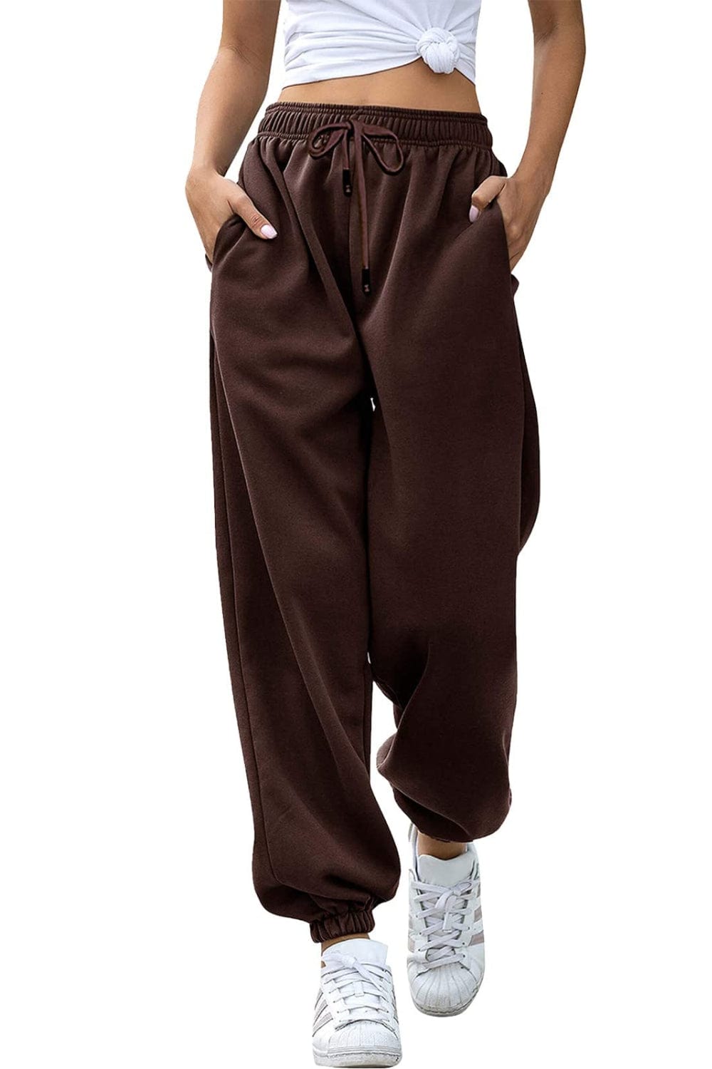 Chocolate Bottoms/Sweatpants with S