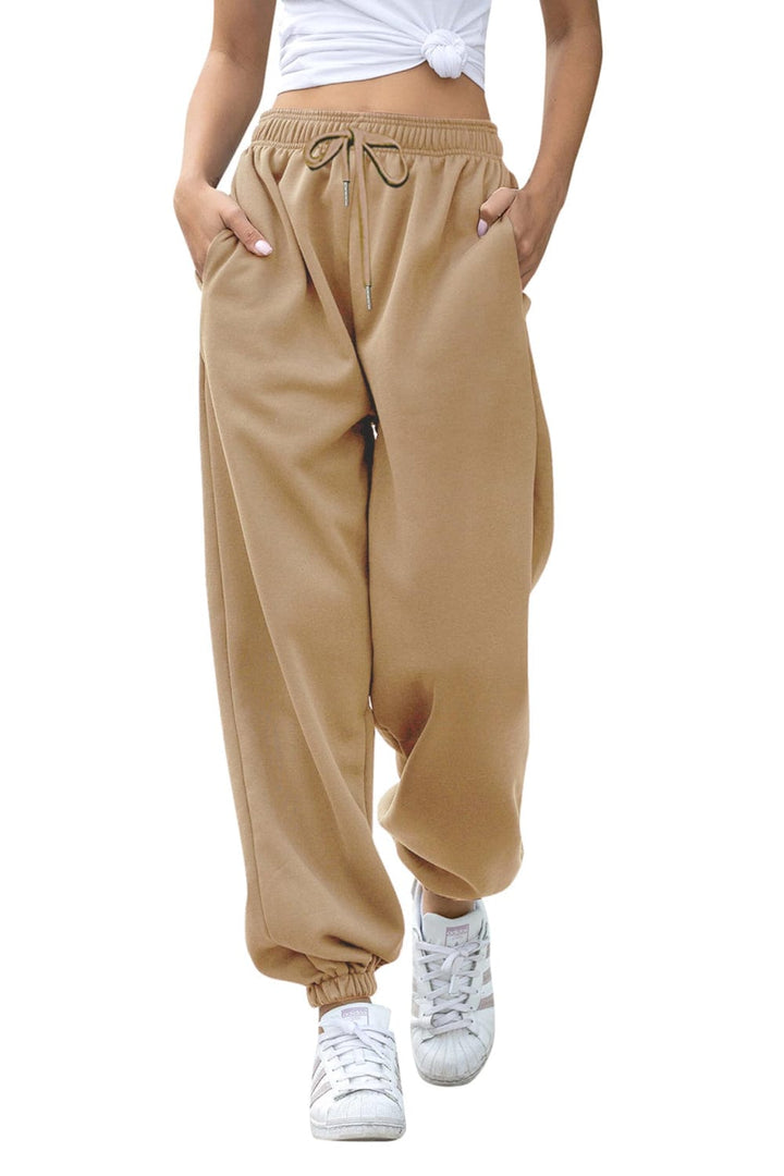 Tan Bottoms/Sweatpants with S