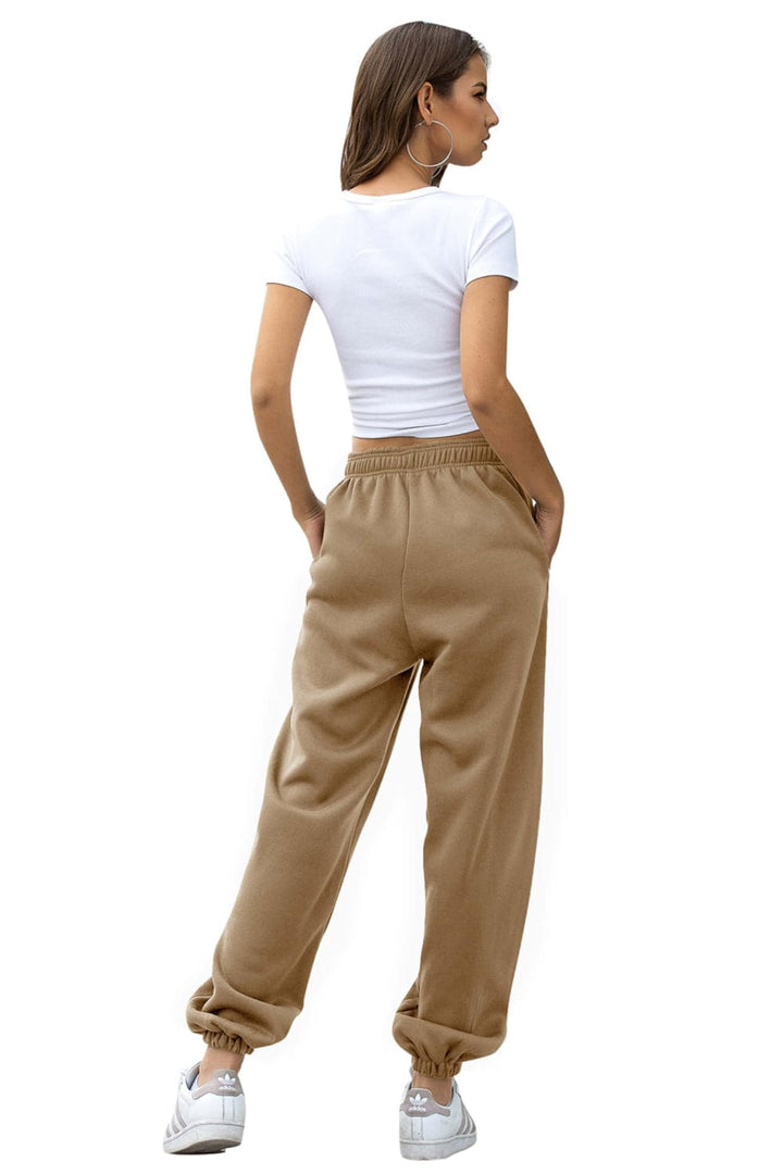 Tan Bottoms/Sweatpants with S