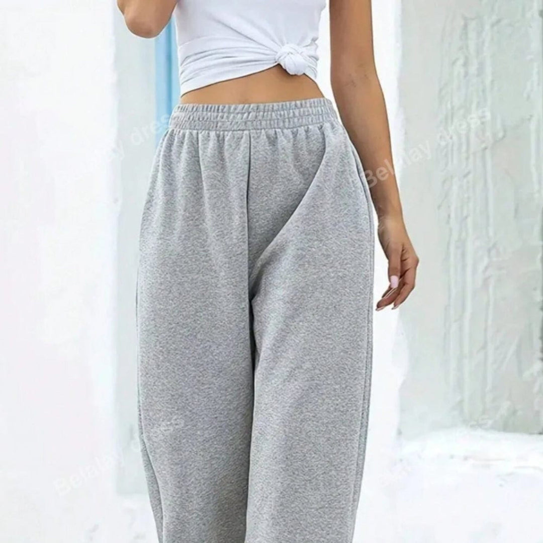 The802Gypsy bottom/pants Light Gray / S GYPSY-Elastic Waist Joggers with Pockets