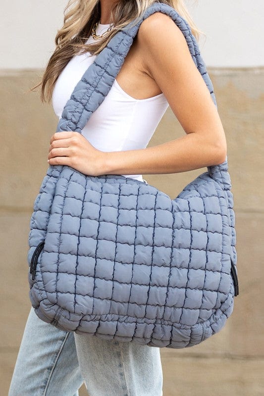 Slate Blue Handbags, Wallets & Cases with Onesie