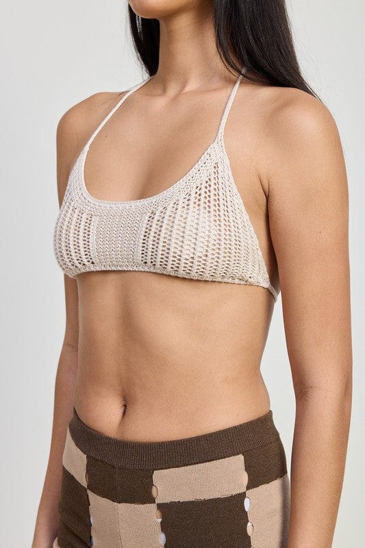 The802Gypsy clothing/underwear & socks/Bras ❤️GYPSY FOX-Emory Park-CROCHET OPEN BACK BRALETTE