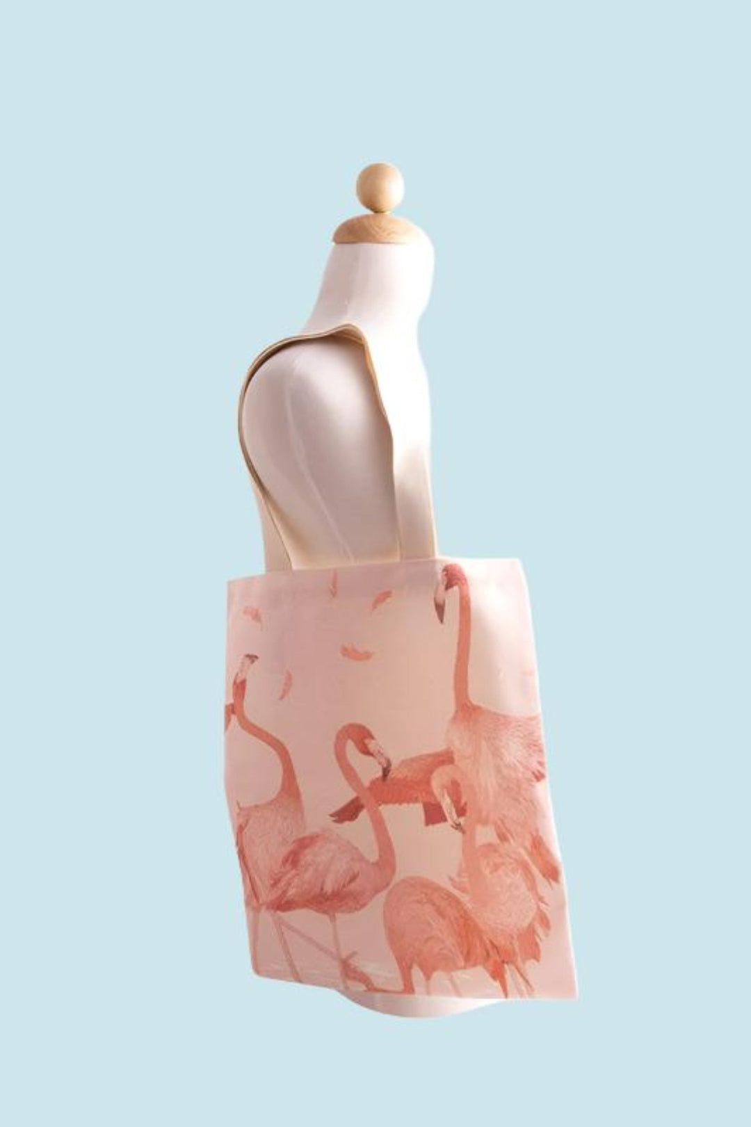 The802Gypsy Handbags, Wallets & Cases PINK / Os ❤️GYPSY FOX-Flamingo Design ECO BAG