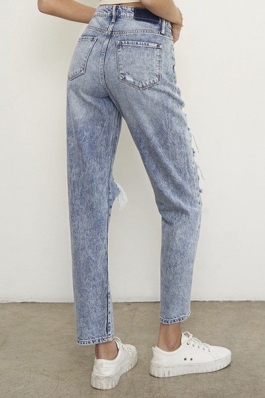 LIGHT DENIM Bottoms/Jeans with 3