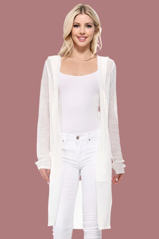 Ivory Sweaters & Cardigans/Cardigans with SM