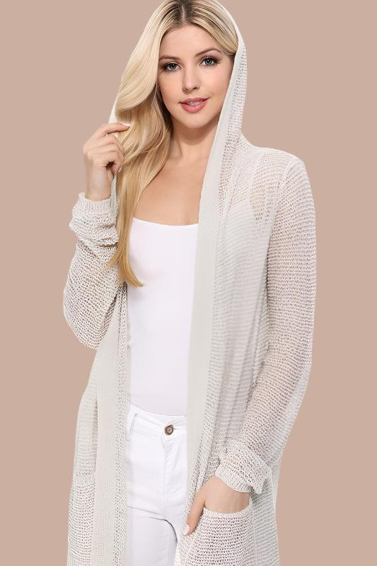 Gray Sweaters & Cardigans/Cardigans with SM