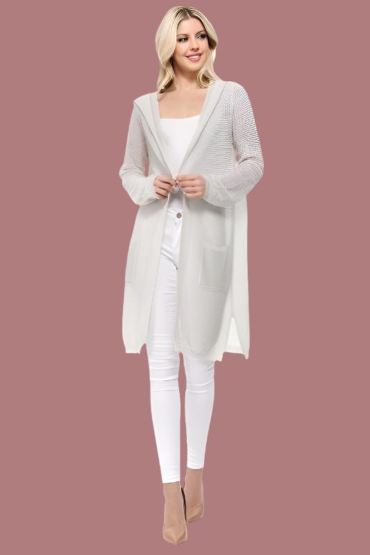 Gray Sweaters & Cardigans/Cardigans with SM