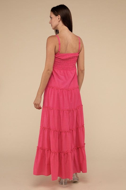 The802Gypsy-GYPSYFOX Dresses/Casual ❤️GYPSY FOX - Tiered Cami Maxi Dress by ZENANA
