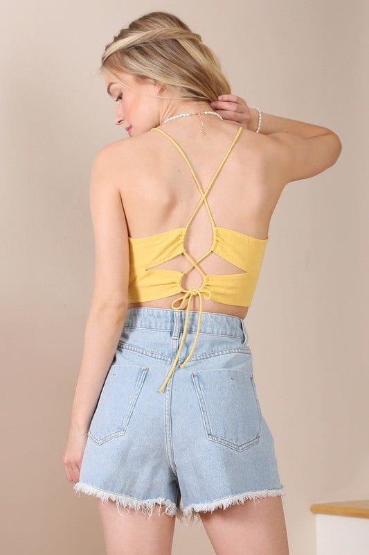 The802Gypsy-GYPSYFOX Tops/Tank Tops ❤️GYPSY FOX - Trendy Crop Tank Top by Lilou