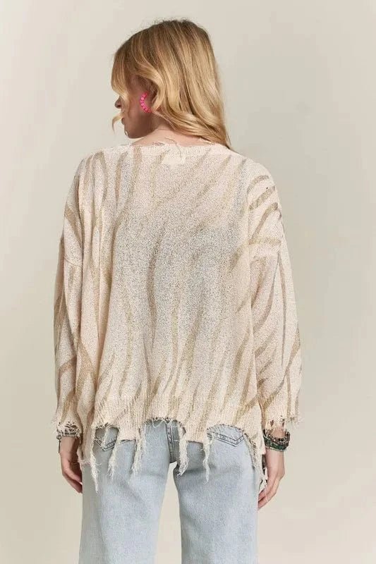 LIGHT GOLD Sweaters & Cardigans/Sweater with S