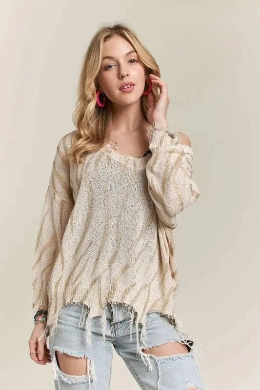 LIGHT GOLD Sweaters & Cardigans/Sweater with S