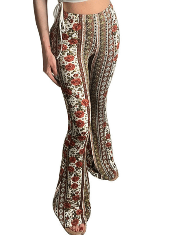 Pattern2 - red Bottoms/Pants & Culotte with XS