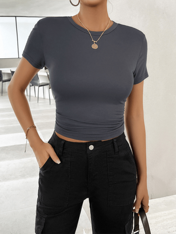 Dark Gray shirts and tops with S