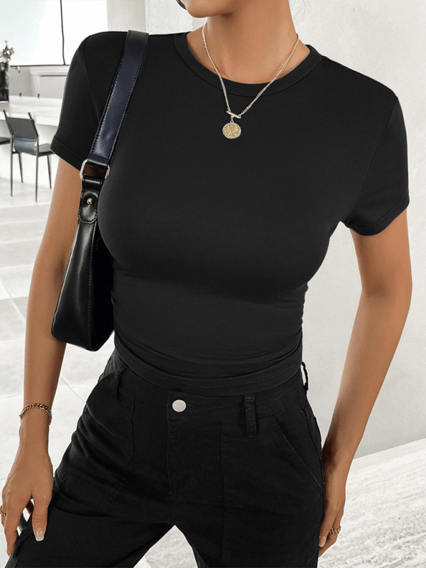 Black shirts and tops with S