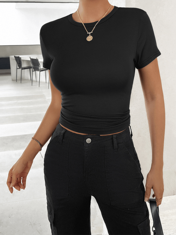 Black shirts and tops with S