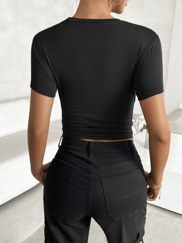 Black shirts and tops with S