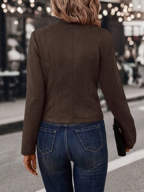 Cracker Khaki Tan Outerwear/Coats with S
