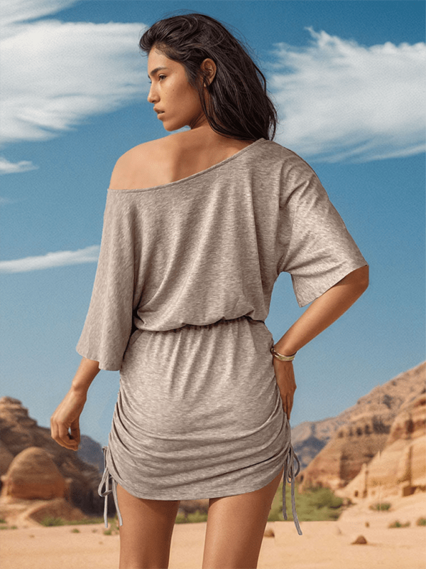 Khaki Dress/casual with S
