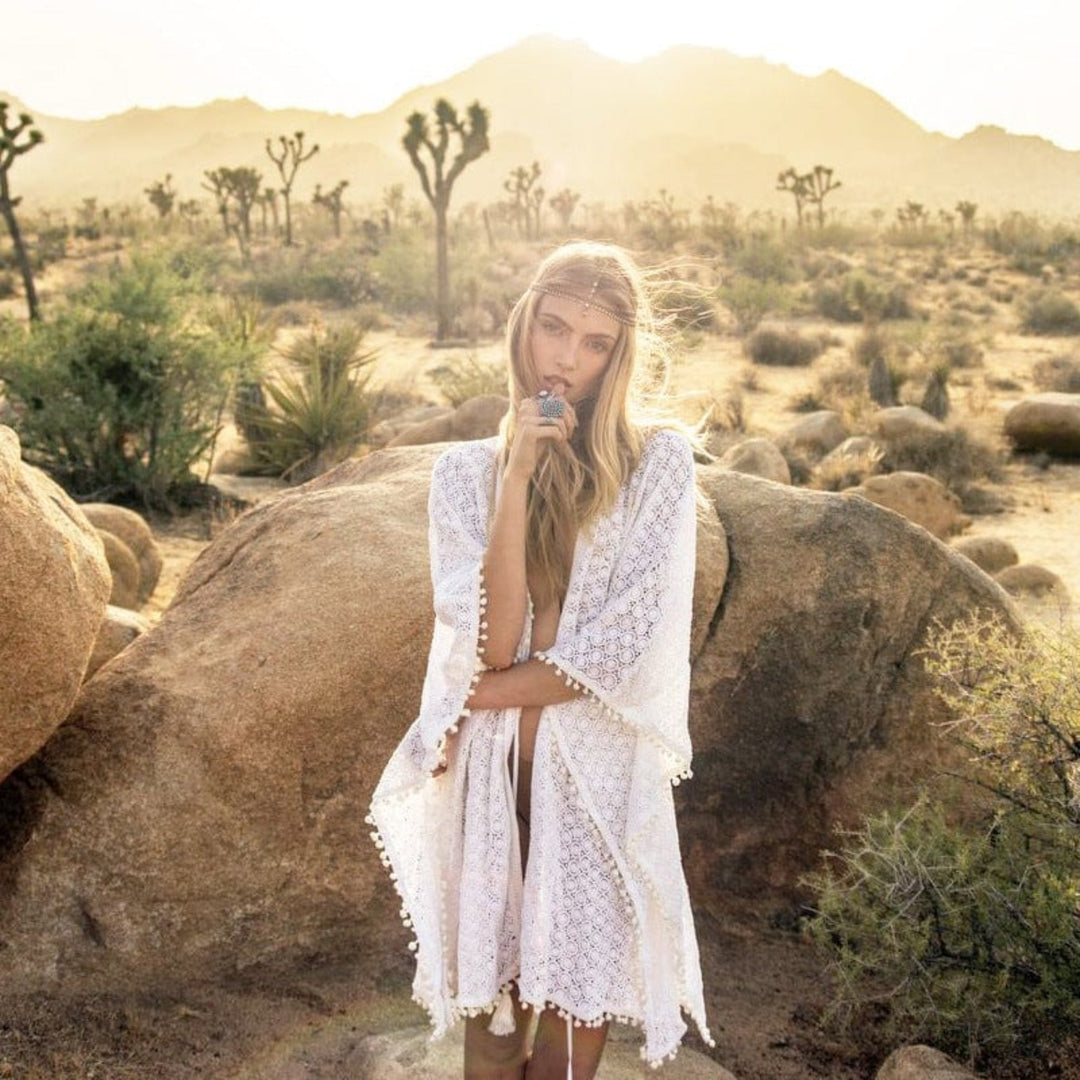 The802Gypsy Swimwear/Beach Cover-ups White / One size GYPSY GIRL-European and American Style Cover-Up