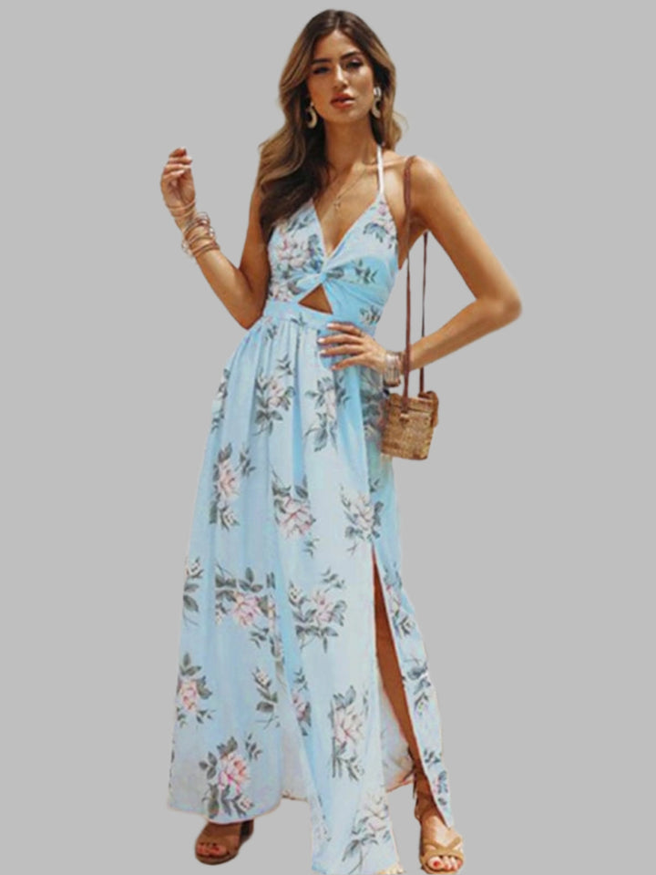 Clear blue Dresses with S
