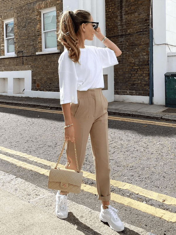 kakaclo GYPSY GIRL - High Waist Slim Trouser Pants