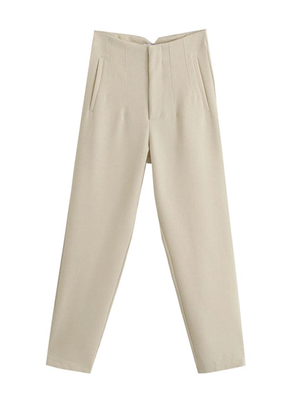kakaclo GYPSY GIRL - High Waist Slim Trouser Pants