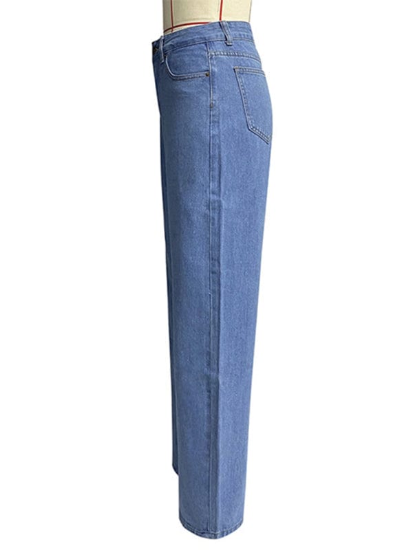 Medium Denim Bottoms/Jeans with S