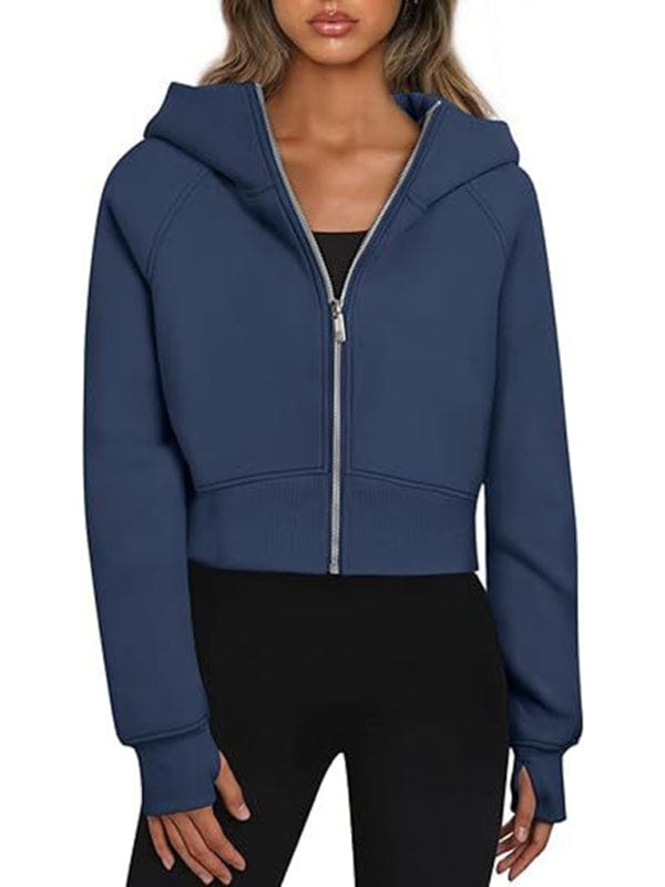 Blue TOPS/HOODIES with S