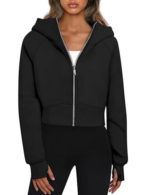 Black TOPS/HOODIES with S