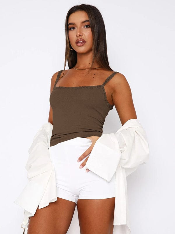 Coffee Tops/Tank Tops with S