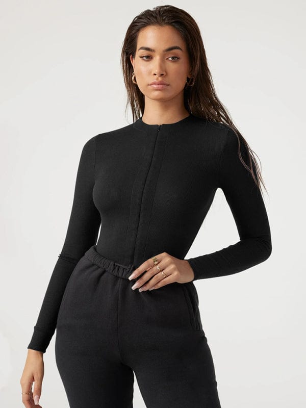 Black Tops/Bodysuits with S
