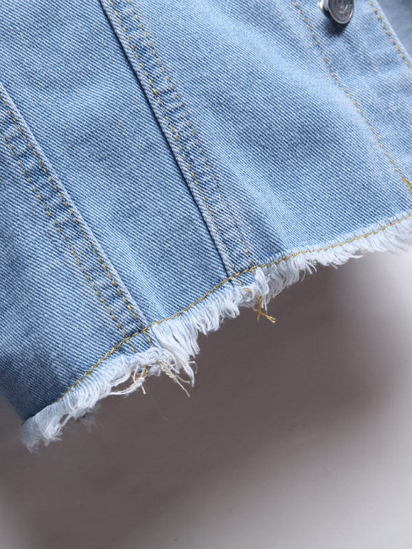 light denim coats and jackets with S