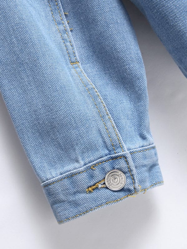 light denim coats and jackets with S