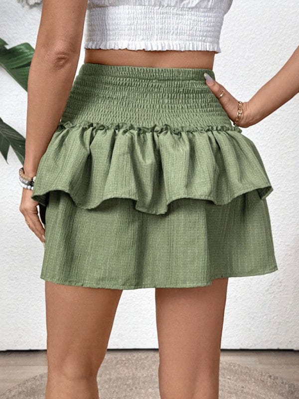 Green Skirts/Mini Skirt with S