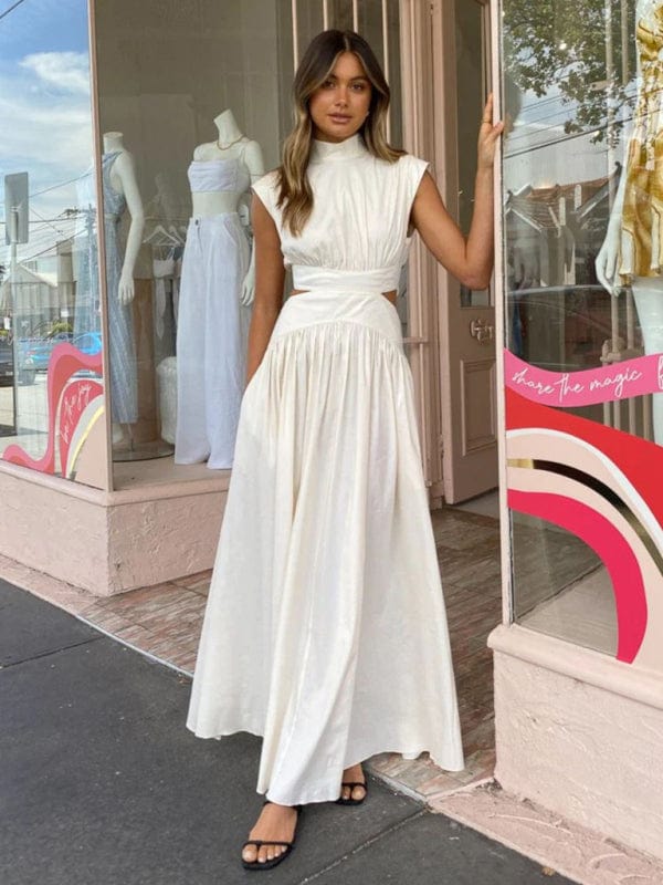 White Dresses with S