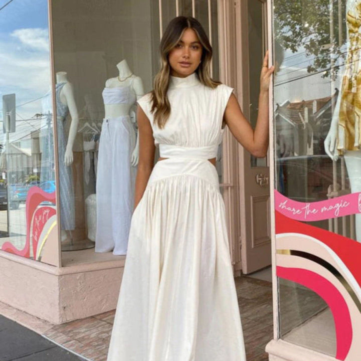 White Dresses with S
