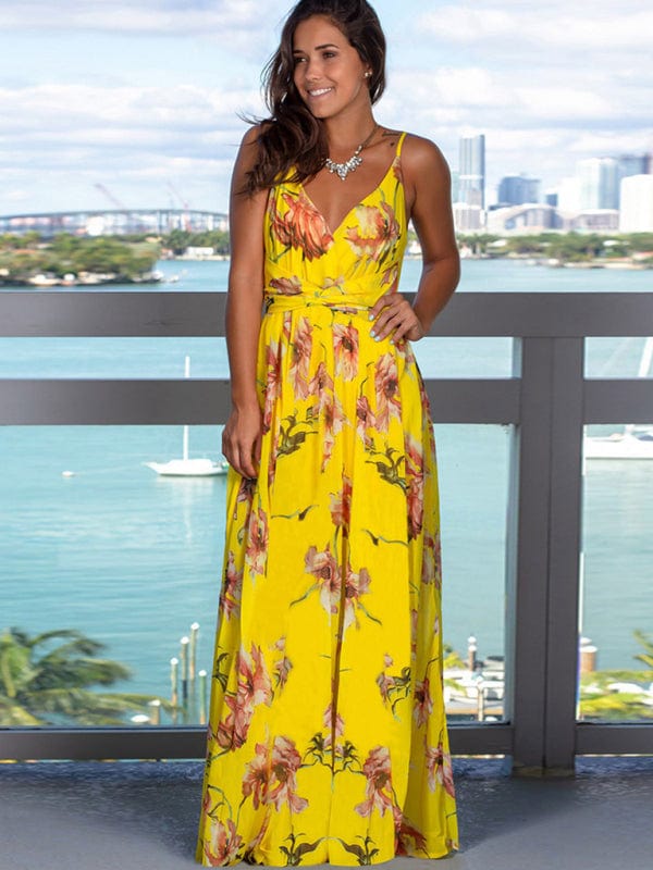 Golden yellow Dress/casual with S