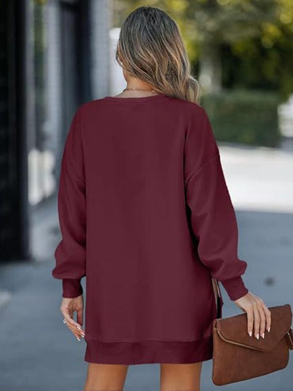 Wine Red shirts and tops with S