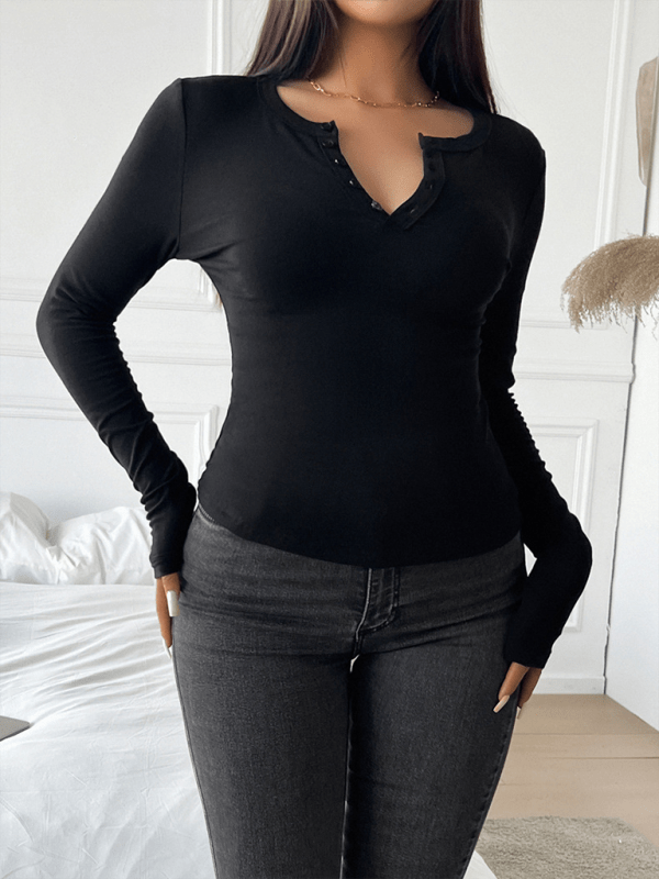 Black shirts and tops with S