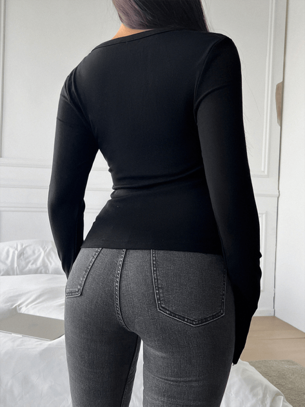 Black shirts and tops with S